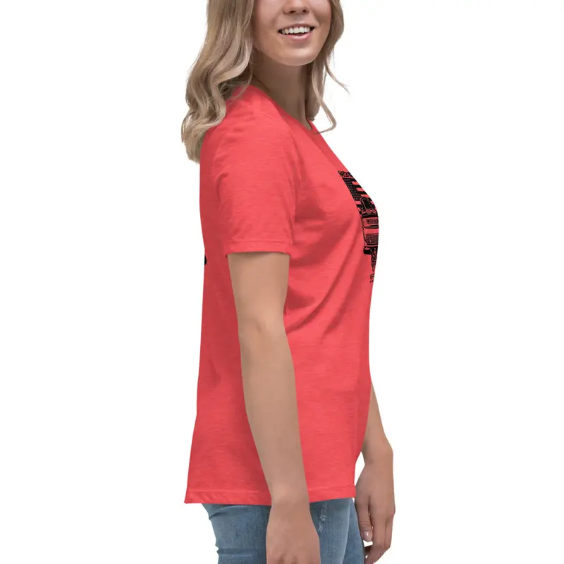 Merrick Motorsports Dodge Challenger American Muscle Women's Relaxed T-Shirt 5