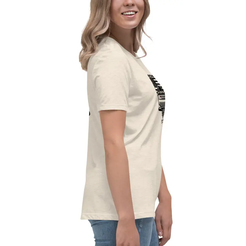 Merrick Motorsports Dodge Challenger American Muscle Women's Relaxed T-Shirt 52