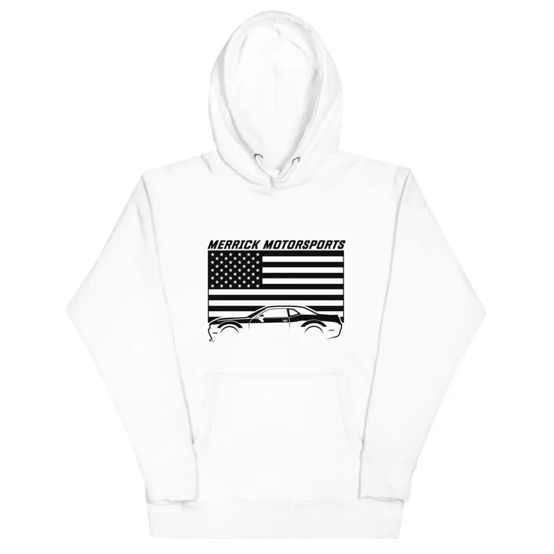 Merrick Motorsports Dodge Challenger Hoodie – American Muscle Design