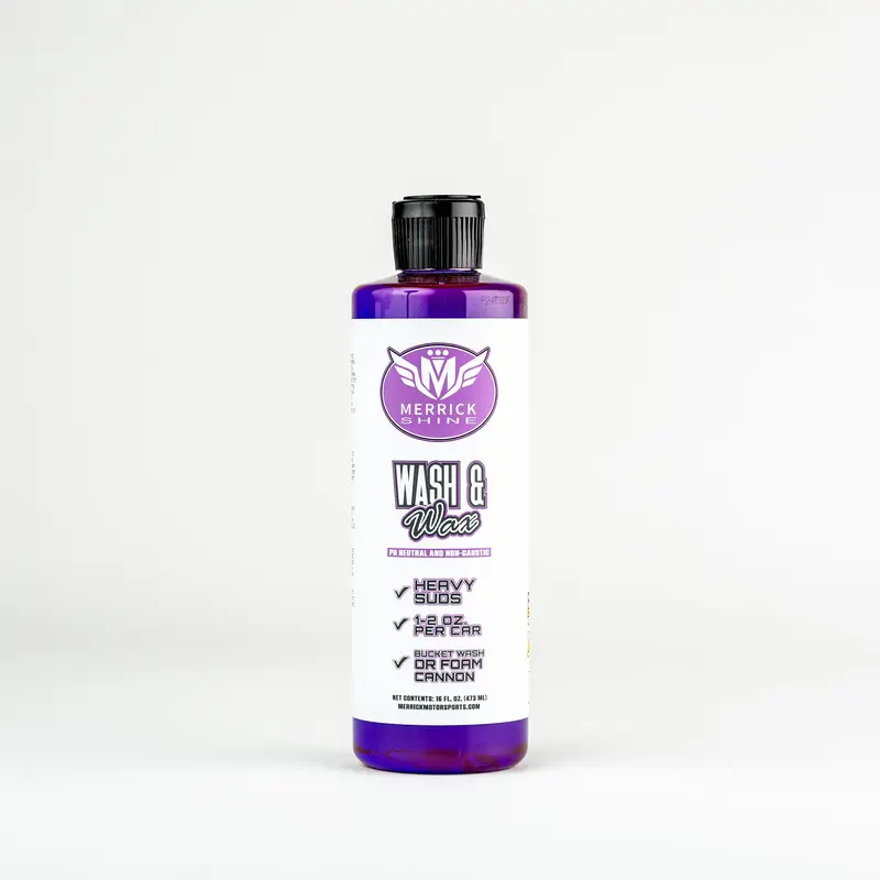 Merrick Shine Hi Foam Wash & Wax 16Oz 1