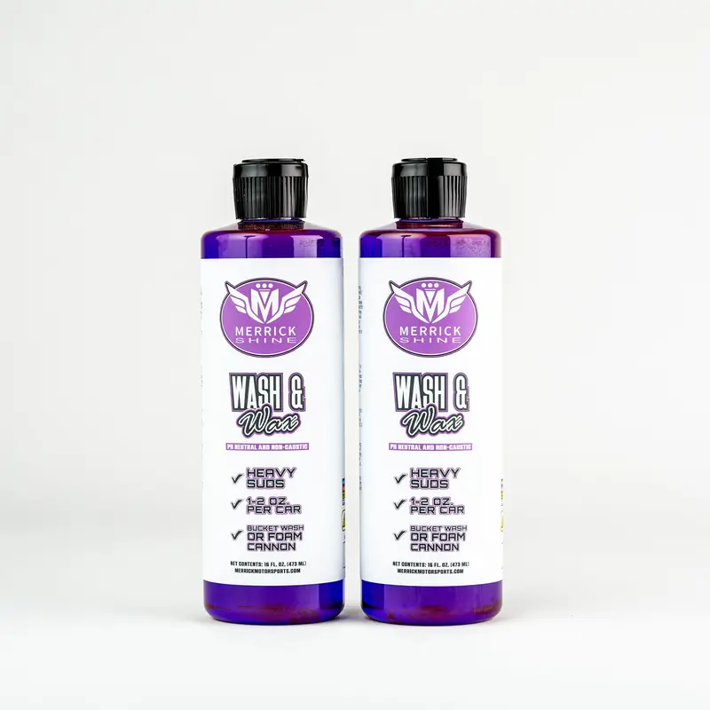 Merrick Shine Hi Foam Wash & Wax 16Oz (2 Pack) 1