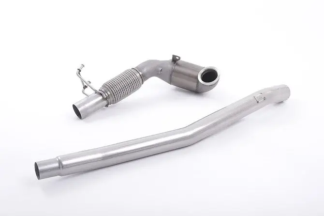 Milltek Cast High Flow Downpipe Options - Audi S3 8V 4
