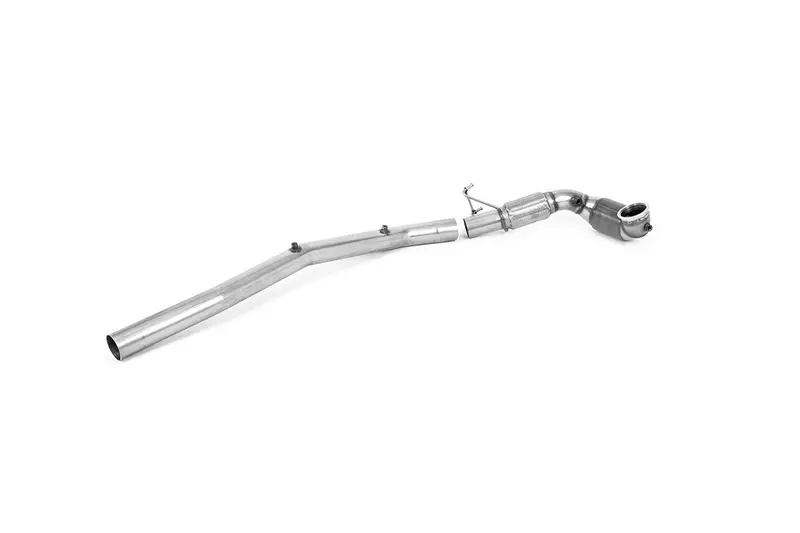 Milltek Large Bore Downpipe And Hi-Flow Sports Cat - Golf 8 R / S3 8Y 1