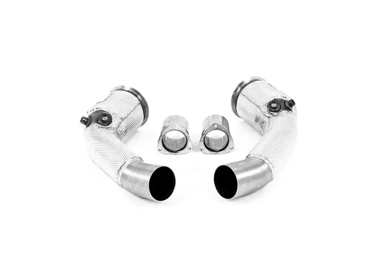 Milltek Large Bore Downpipe With Cat & Gpf Delete - Audi Rs6 (C8) Fit: Milltek Sport Opf/Gpf Back 1