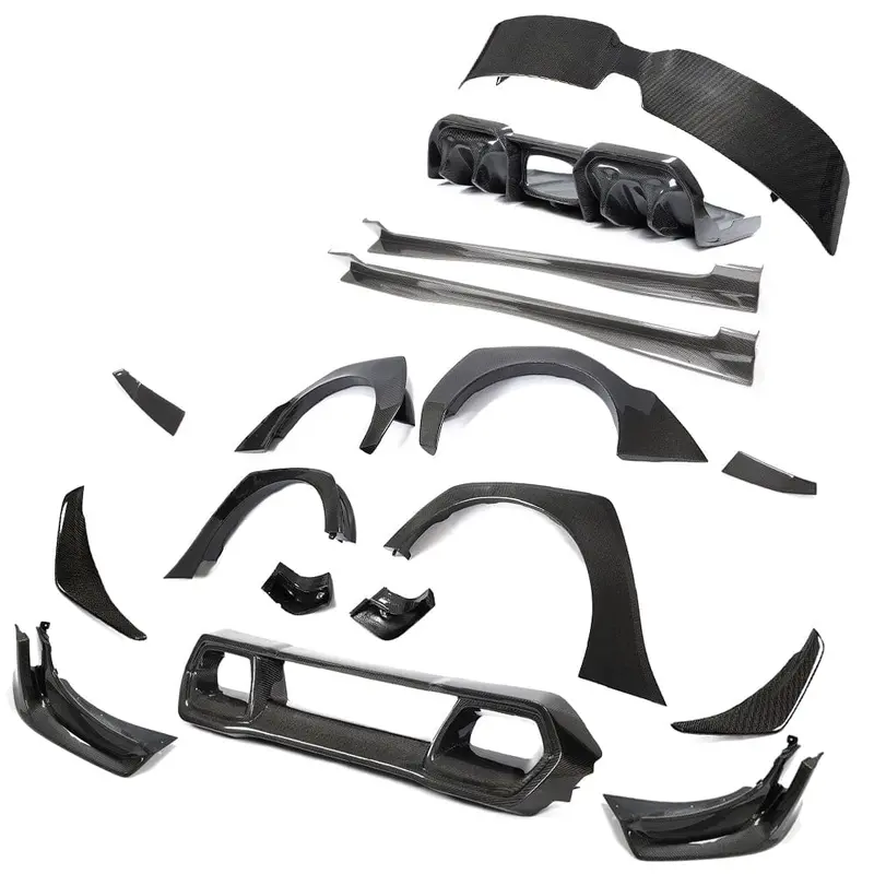 Mini Cooper S F56 Jcw Sport Pack Carbon Fibre Wide Arch Kit 1