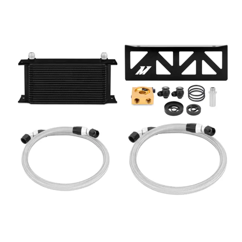Mishimoto Thermostatic Oil Cooler Kit Black For 86, Fr-S, Brz 1