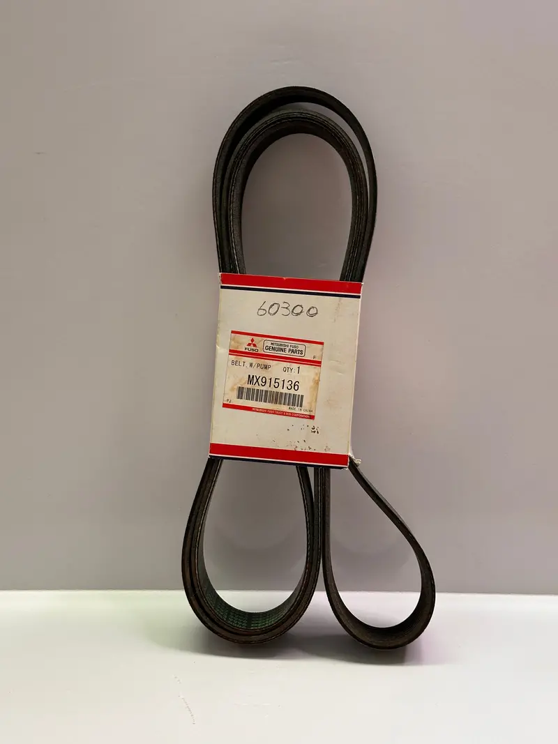 Mitsubishi Mx915136 Water Pump Ribbed Belt  9 Pk 2338 Tm 1