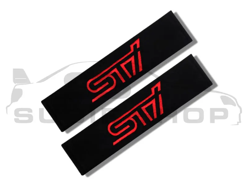 Moc Subaru Impreza Wrx Sti Jdm Liberty Xv Brz 86 Seat Belt Cover Pads 2