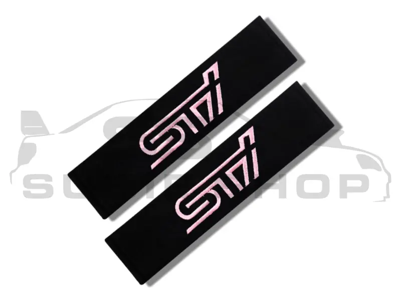 Moc Subaru Impreza Wrx Sti Jdm Liberty Xv Brz 86 Seat Belt Cover Pads 4