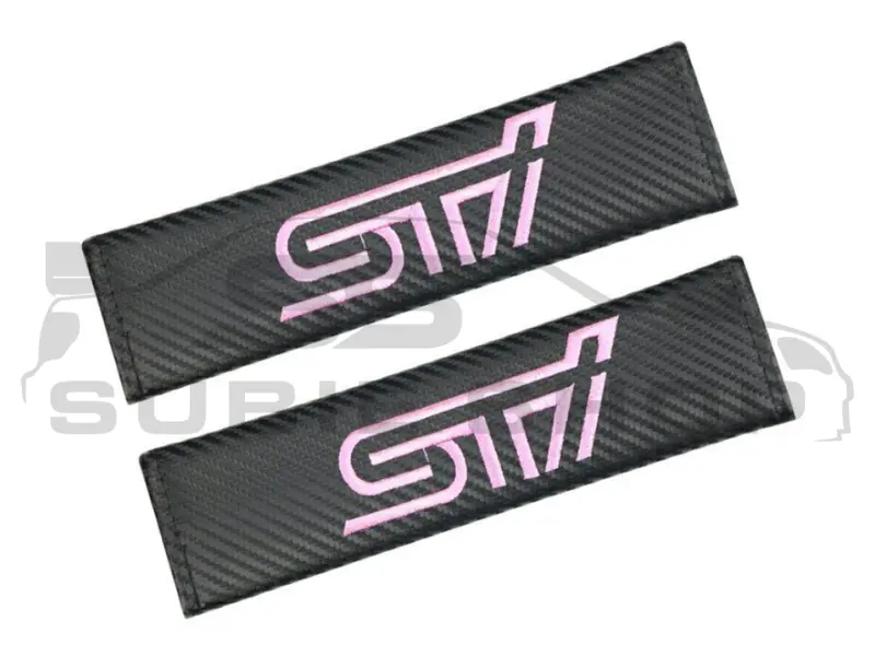Moc Subaru Impreza Wrx Sti Jdm Liberty Xv Brz 86 Seat Belt Cover Pads 5