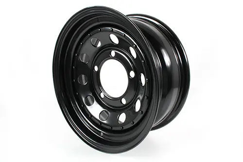 Modular Steel Wheel 7X16 Black - Modular - D1/Def All/Rrc Grw006 1