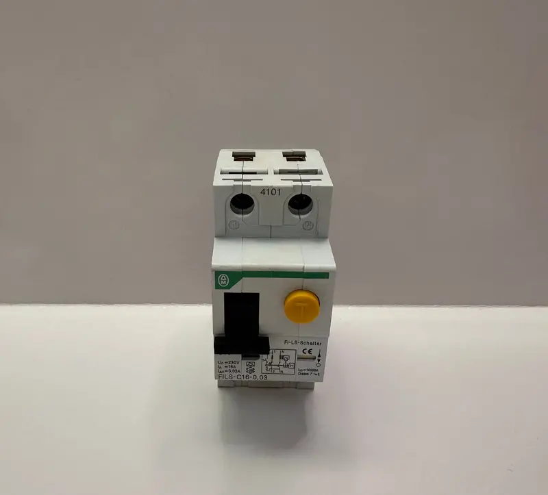Moeller Fils-C16-0,03 Residual Current Circuit Breaker With Test Button 16A, 2 Pole 1