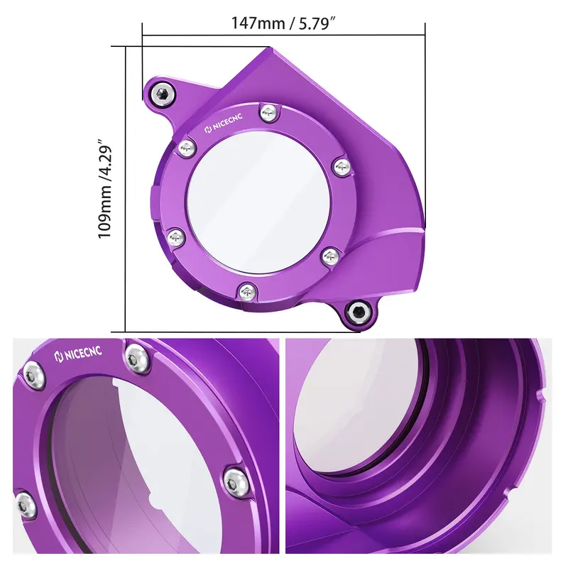 Motor Belt Pulley Protector Cover Guard For Surron Light Bee X/ S/ L1e Segway X160 X260 6