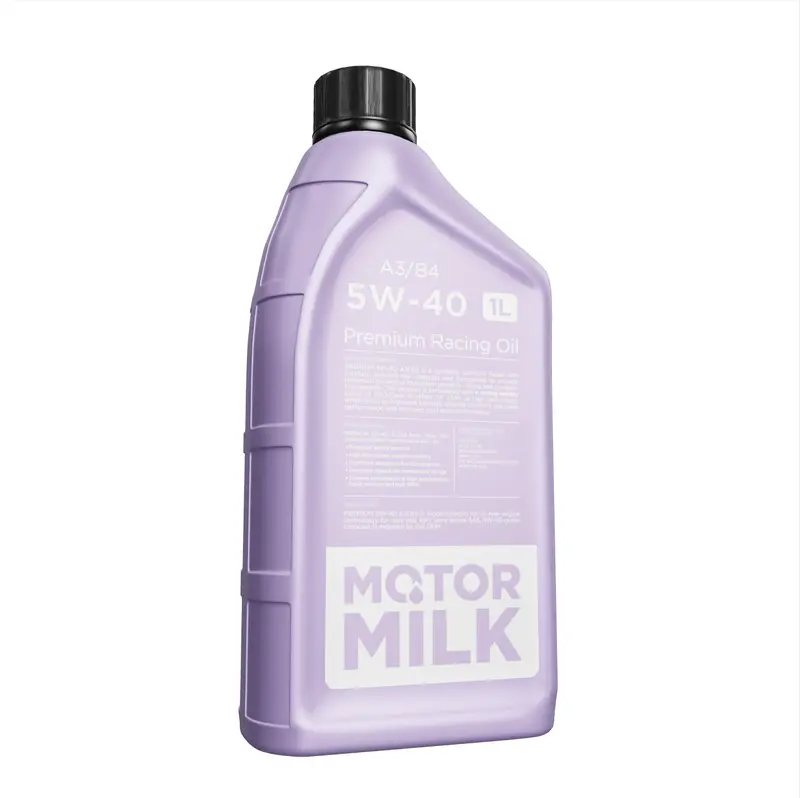 Motor Milk™ | 5W-40 Premium Racing Oil 1