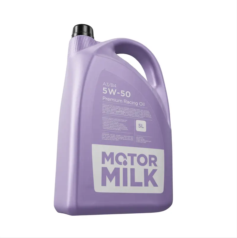 Motor Milk™ | 5W-50 Premium Racing Oil 8L Service Kit 1