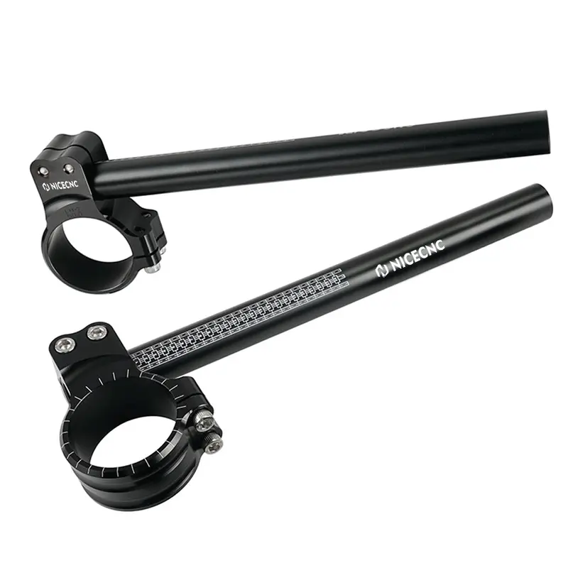 Motorcycle 7°50Mm Clip-On Handlebars For Aprilia Kawasaki Yamaha Honda  Suzuki Triumph 1