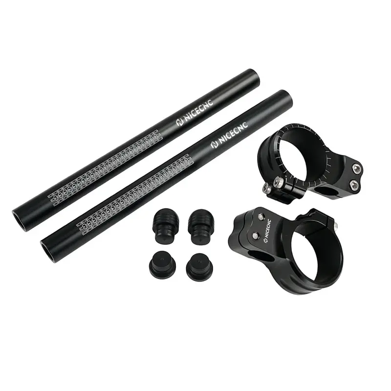 Motorcycle 7°50Mm Clip-On Handlebars For Aprilia Kawasaki Yamaha Honda Suzuki Triumph 2