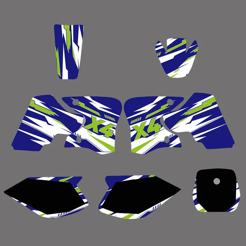 Motorcycle Backgrounds Decals For Yamaha Ttr90 2000-2007 1