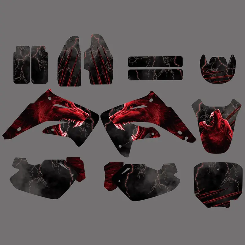 Motorcycle Decals Stickers Graphics For Honda Cr85r Cr85 2003-2012 1
