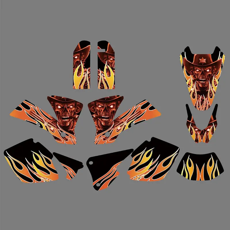 Motorcycle Fairing Sticker Decal Graphics For Ktm Exc 125-525 2003 1