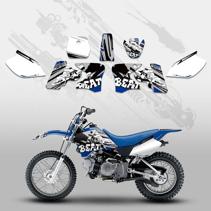 Motorcycle Full Graphics Decals Stickers Kit For Yamaha Ttr90 2000-2007 1