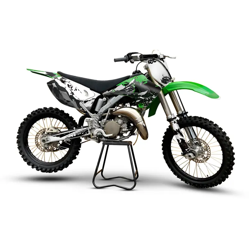 Motorcycle Full Graphics Decals Stickers Set For Kawasaki Kx125 / Kx250 2003-2012 1