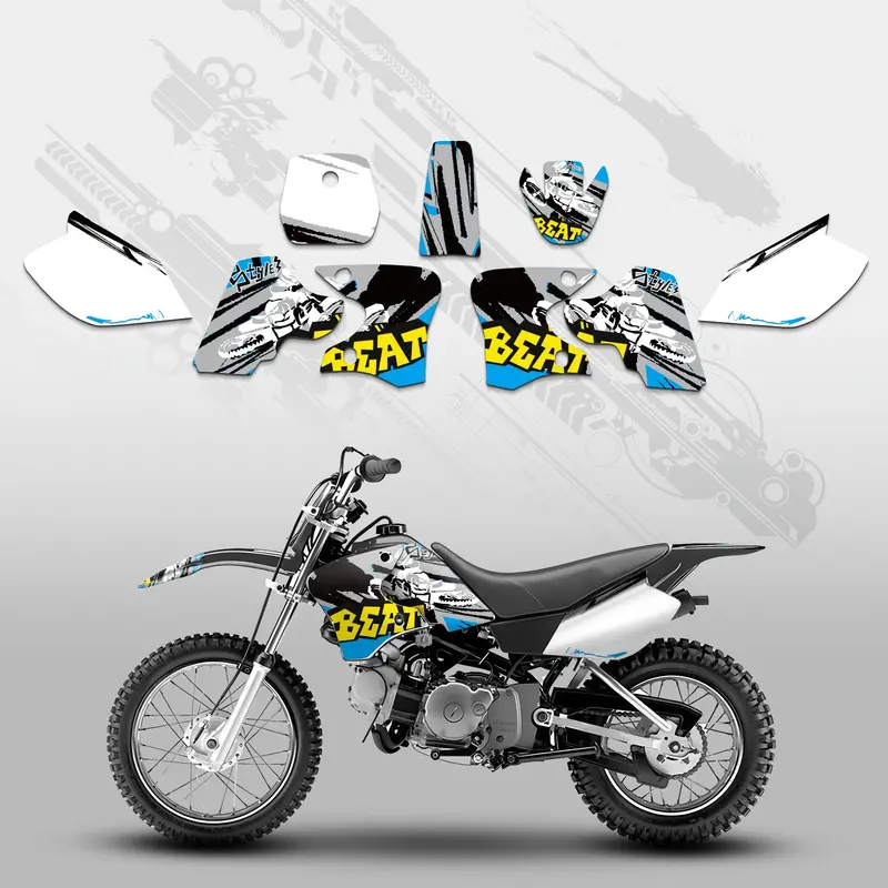 Motorcycle Full Graphics Decals Stickers Set For Yamaha Ttr90 2000-2007 1