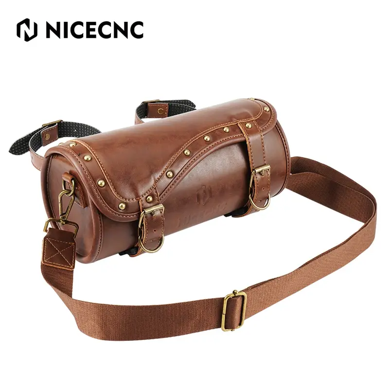 Motorcycle Handlebar Sissy Bar Bag With Shoulder Strap For Bmw/ Harley Davidson/ Kawasaki 2