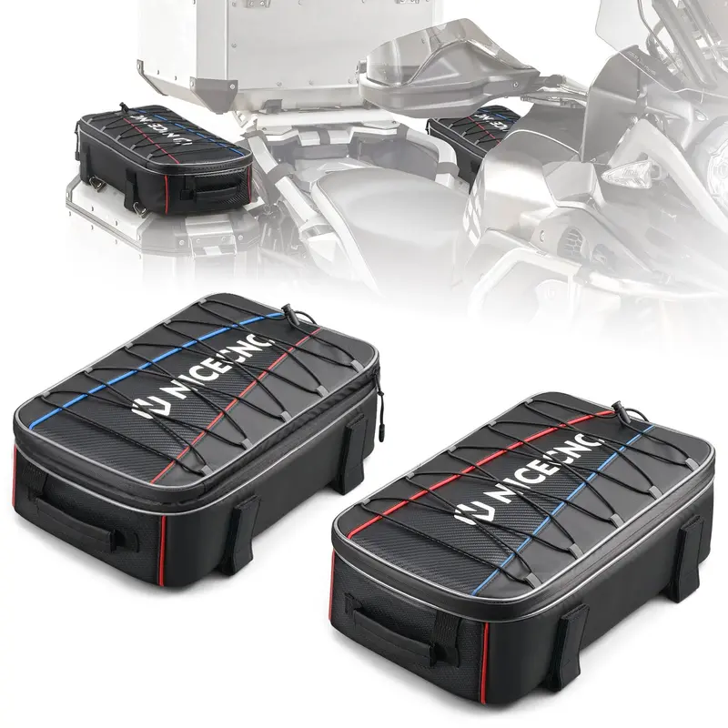 Motorcycle Top Case Bag 20L | One Expandable+One Insulation Bag For Bmw R1250gs Adv R1200 Gs 2