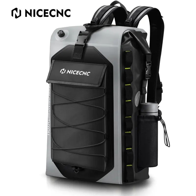 Motorcycle Waterproof Backpack Tail Bag 40L Expandable Capacity 500D Pvc 1