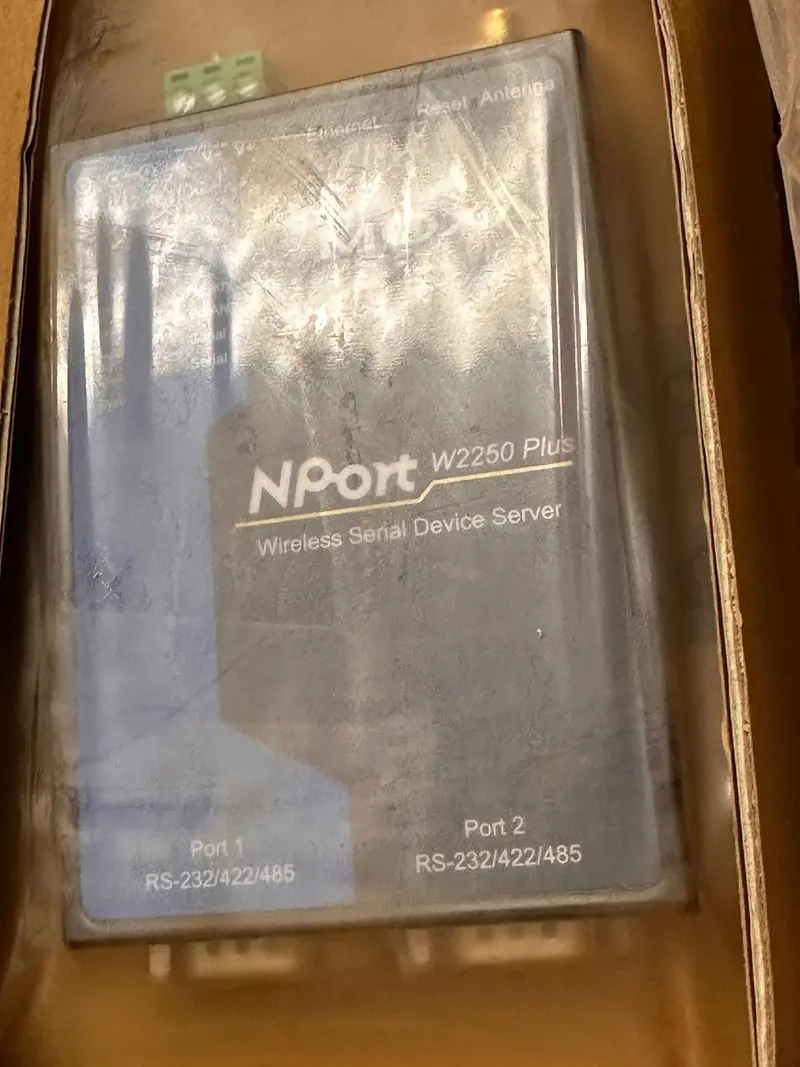 Moxa Nport W2250 Plus-T-Eu Band V1.5 Wireless Device Server 1