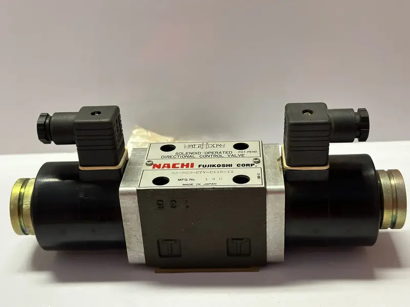 Nachi Fujikoshi Sa-G03-C7y-C115-11 Sa Series Solenoid Operated Directional Control Valve 1