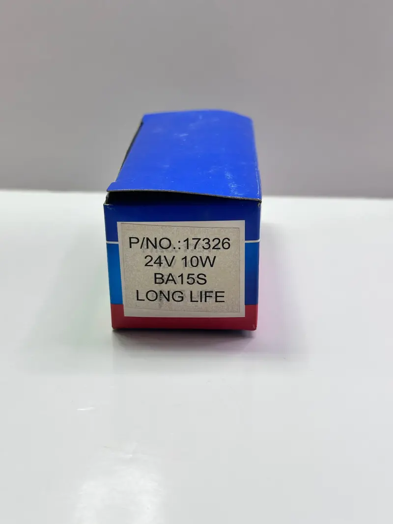 Narva 17326 24V 10W Ba15s Long Life Rear Incandescent Globe - Box Of 10 1