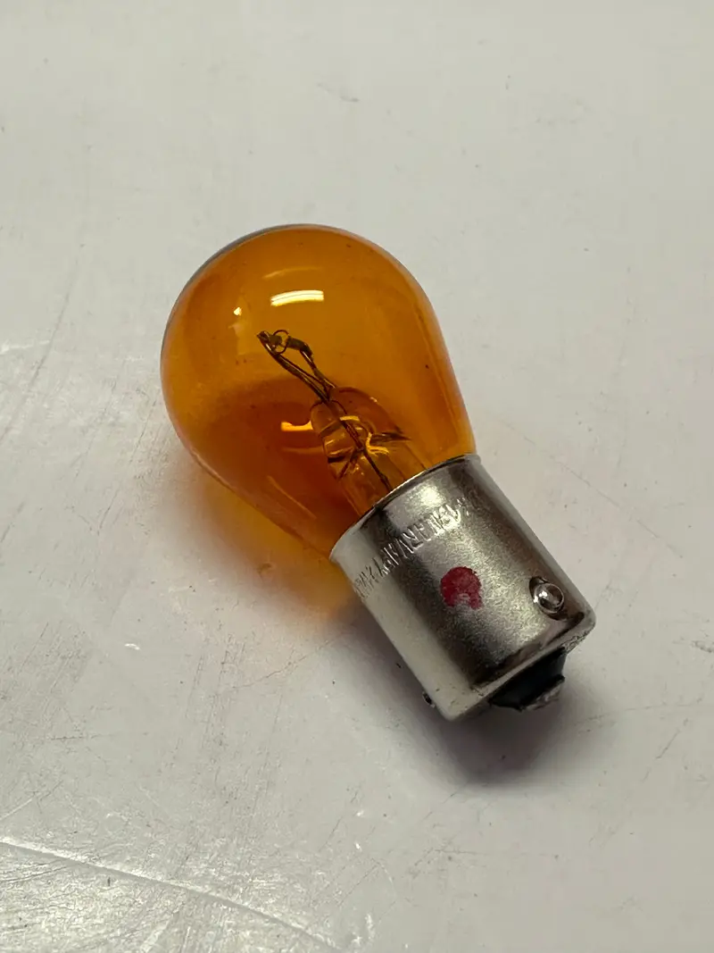 Narva 17649 24V 21W Bau15s Amber Globes, Pack Of 10 1