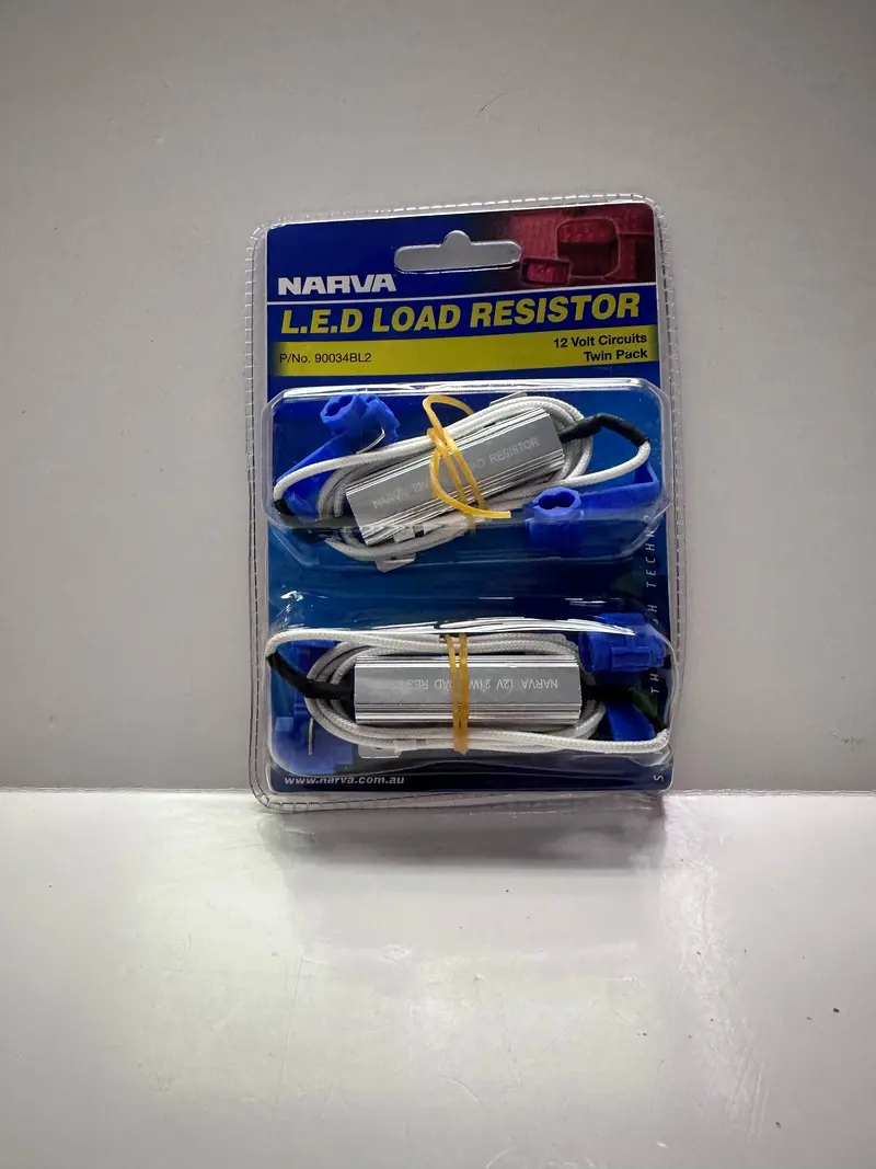 Narva 90034Bl2 L.E.D Load Resistor 12V 21W, Twin Pack 1