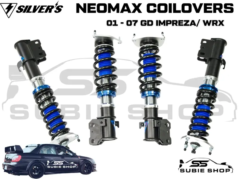 Neomax Coilovers For Subaru Impreza Wrx 01-07 Gd Suspension Shocks Springs Strut 1