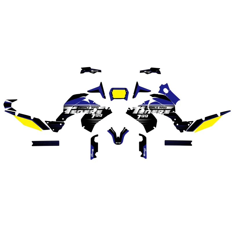 New Decals Stickers Graphics Kits For Yamaha Tenere 700 2019-2023 1
