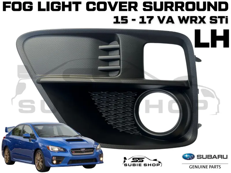New Genuine 15-17 Subaru Impreza Va Wrx Sti Fog Light Bezel Cover Surround Left 1