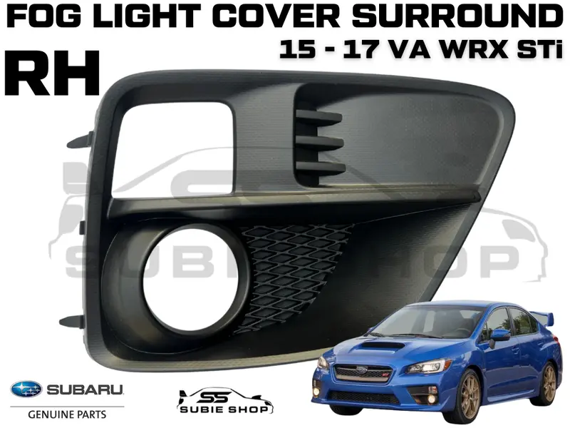 New Genuine 15-17 Subaru Impreza Va Wrx Sti Fog Light Bezel Cover Surround Right 1