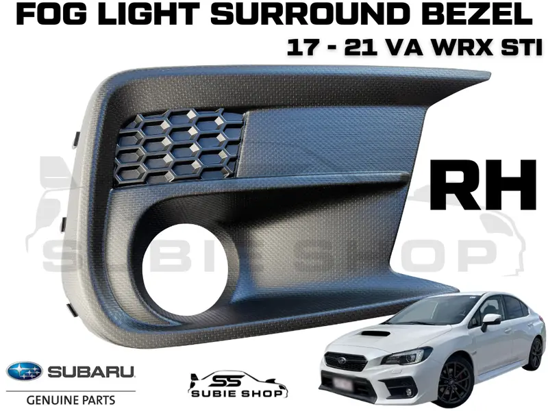 New Genuine 17-21 Subaru Impreza Va Wrx Sti Fog Light Bezel Cover Surround Right 1