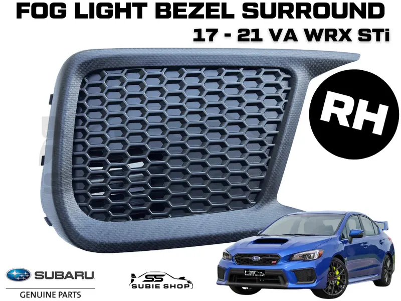 New Genuine 17-21 Subaru Impreza Va Wrx Sti Fog Light Bezel Cover Surround Right 1