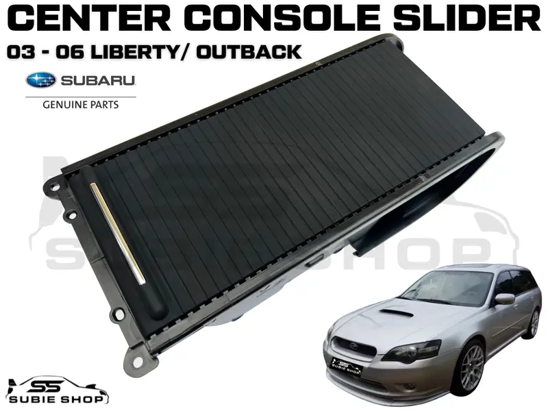 New Genuine Center Console Slider Lid Cover For 03 - 06 Subaru Liberty Outback 1