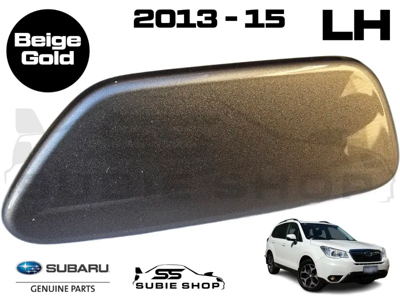 New Genuine Headlight Beige Gold Washer Cap Cover 2013 -15 Subaru Forester Sj Lh 1