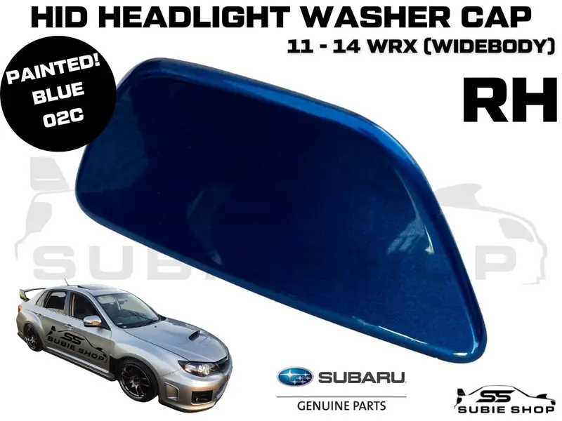 New Genuine Headlight Blue Washer Cap Cover 11 - 14 Subaru Impreza G3 Wrx Sti Rh 1