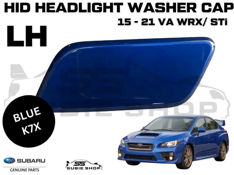 New Genuine Headlight Blue Washer Cap Cover 15 -17 Subaru Impreza Va Wrx Sti Lh 1