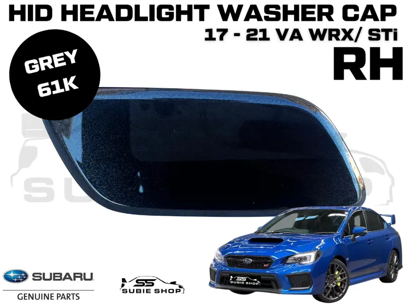 New Genuine Headlight Grey Washer Cap Cover 17-21 Subaru Impreza Va Wrx Sti Rh 1