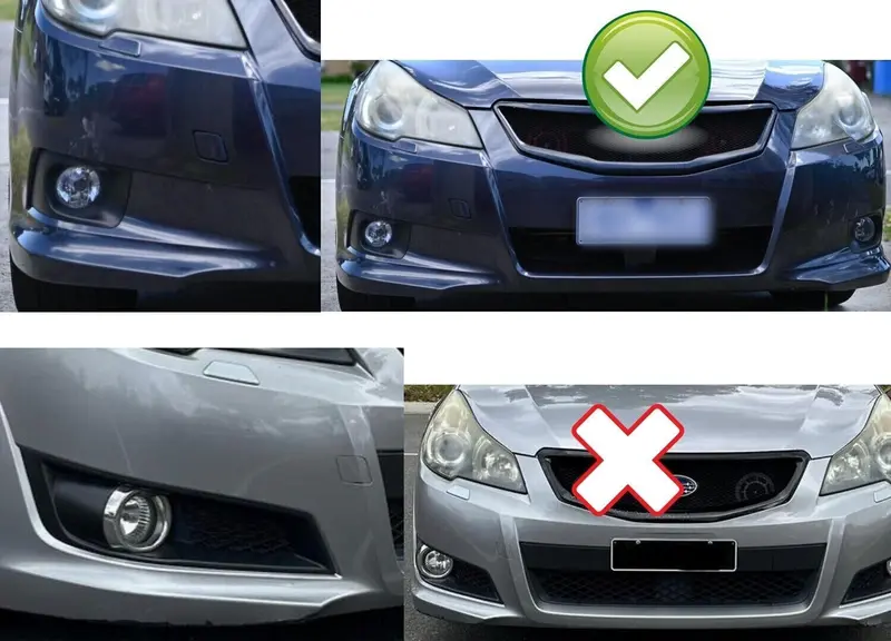 New Genuine Headlight Washer Cap Cover 09 - 11 Subaru Liberty Black D4s Left Lh 2