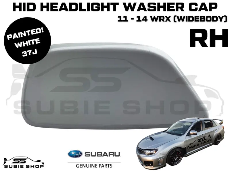 New Genuine Headlight White Washer Cap Cover 11 -14 Subaru Impreza G3 Wrx Sti Rh 1