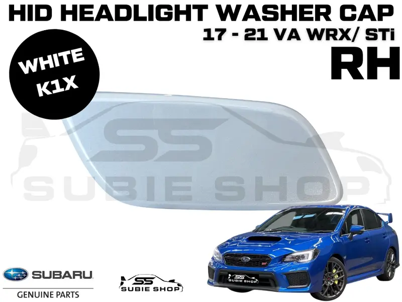 New Genuine Headlight White Washer Cap Cover 17 -21 Subaru Impreza Va Wrx Sti Rh 1