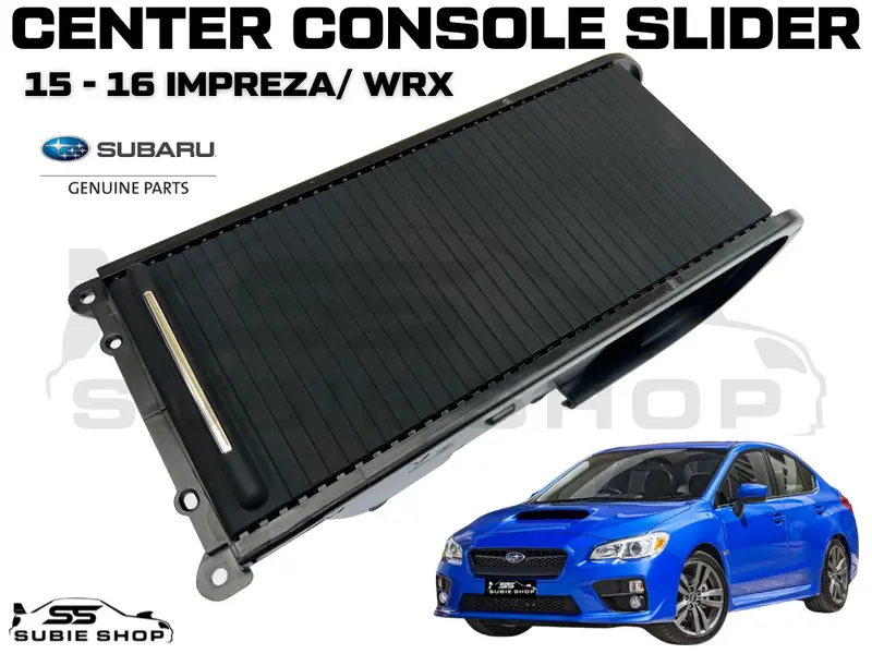 New Genuine Oem Center Console Slider Lid Cup Holder 2014 + Subaru Impreza Va Wrx 1